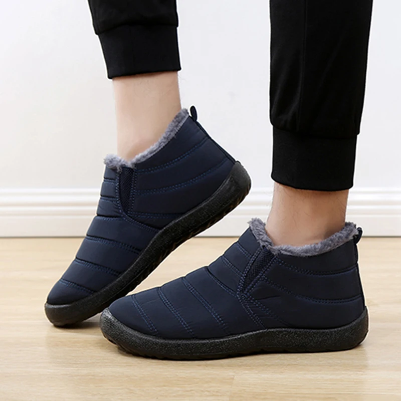 Fashion Men's Snow Boots Ankle - Men'S Fashion News 评论和价格