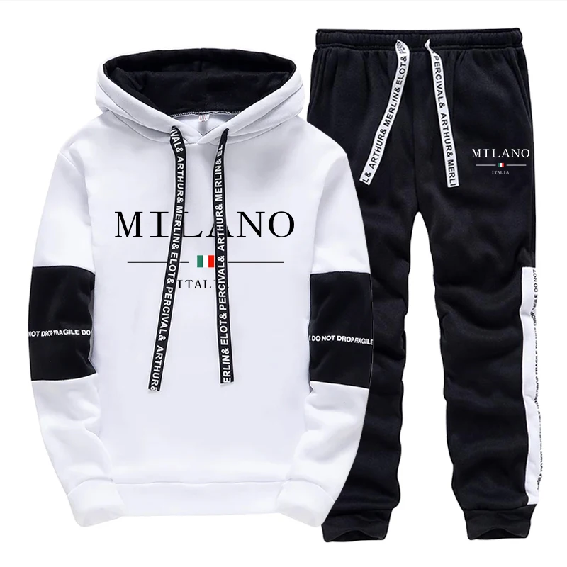 Men's Set/Hoodie/Pants Italy T - Men'S Fashion Outfits 评论和价格