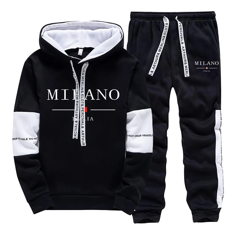 Men's Set/Hoodie/Pants Italy T - Men'S Fashion Outfits 评论和价格