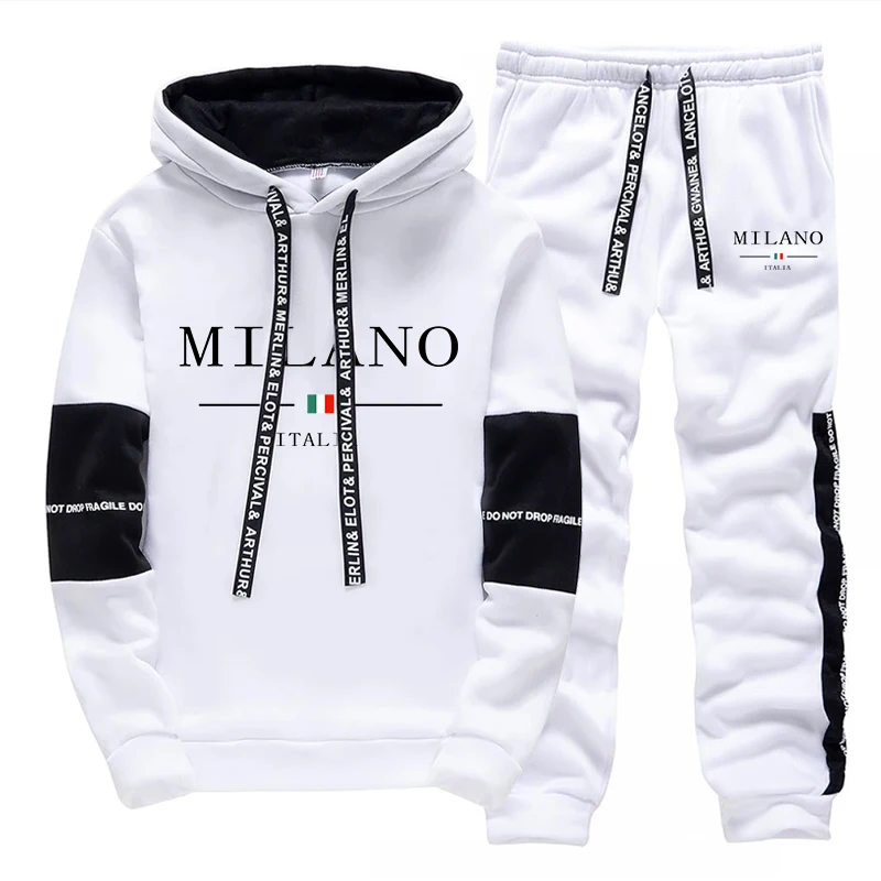 Men's Set/Hoodie/Pants Italy T - Men'S Fashion Outfits 评论和价格