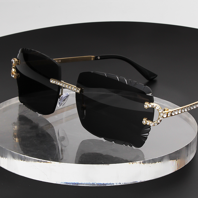Fashion Rimless Square Sunglas - Men'S Fashion Old Money 评论和价格