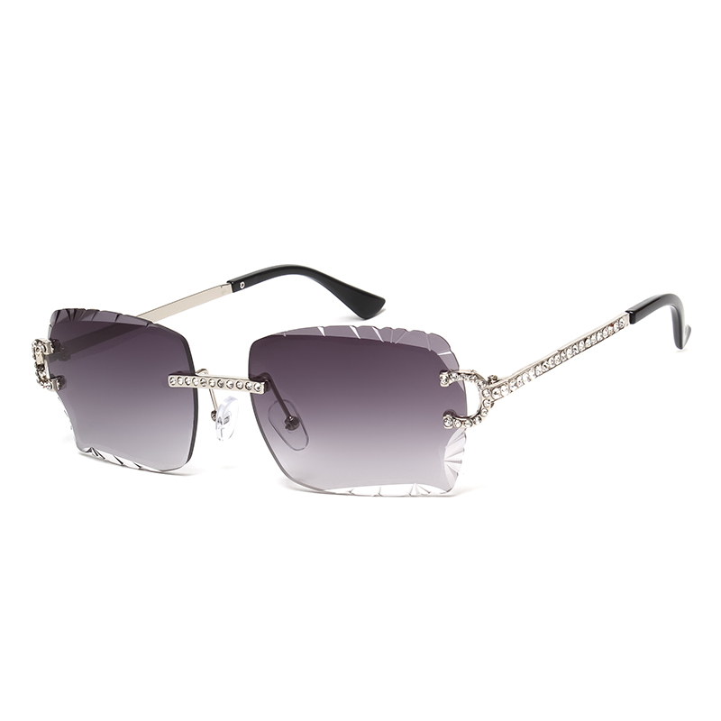 Fashion Rimless Square Sunglas - Men'S Fashion Old Money 评论和价格