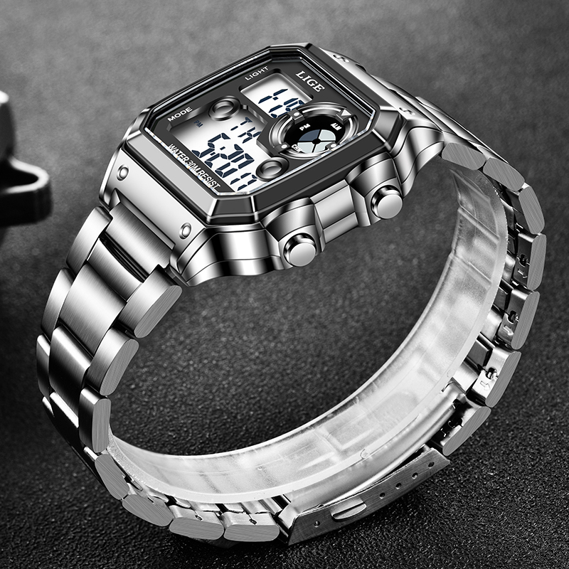 LIGE Fashion Casual Electronic - Mens Fashion Week 评论和价格