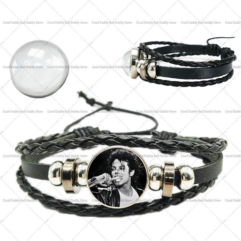 Michael Jackson Weaving Hand R - Men Fashion King 评论和价格