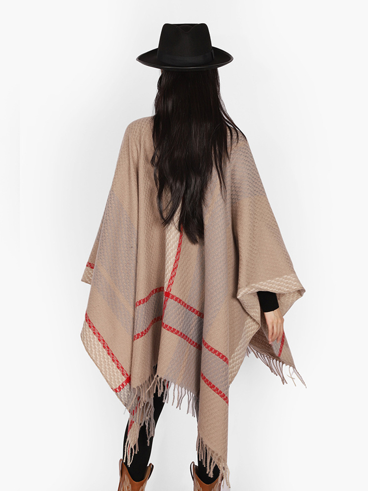 Winter Women Men Scarf Layers  - Mens Fashion Poncho 评论和价格