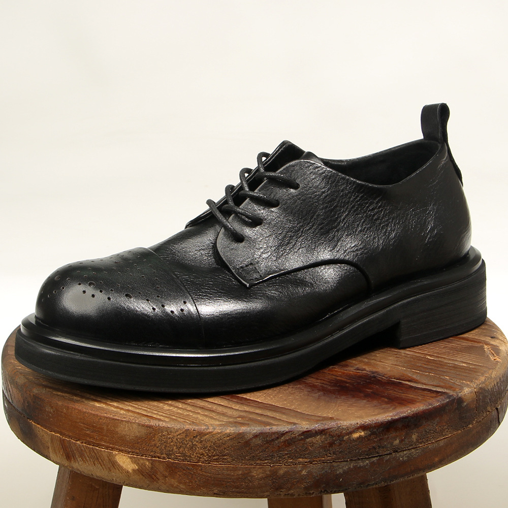 Top Quality Genuine Leather Me - Oxford Shoes Brogue 评论和价格