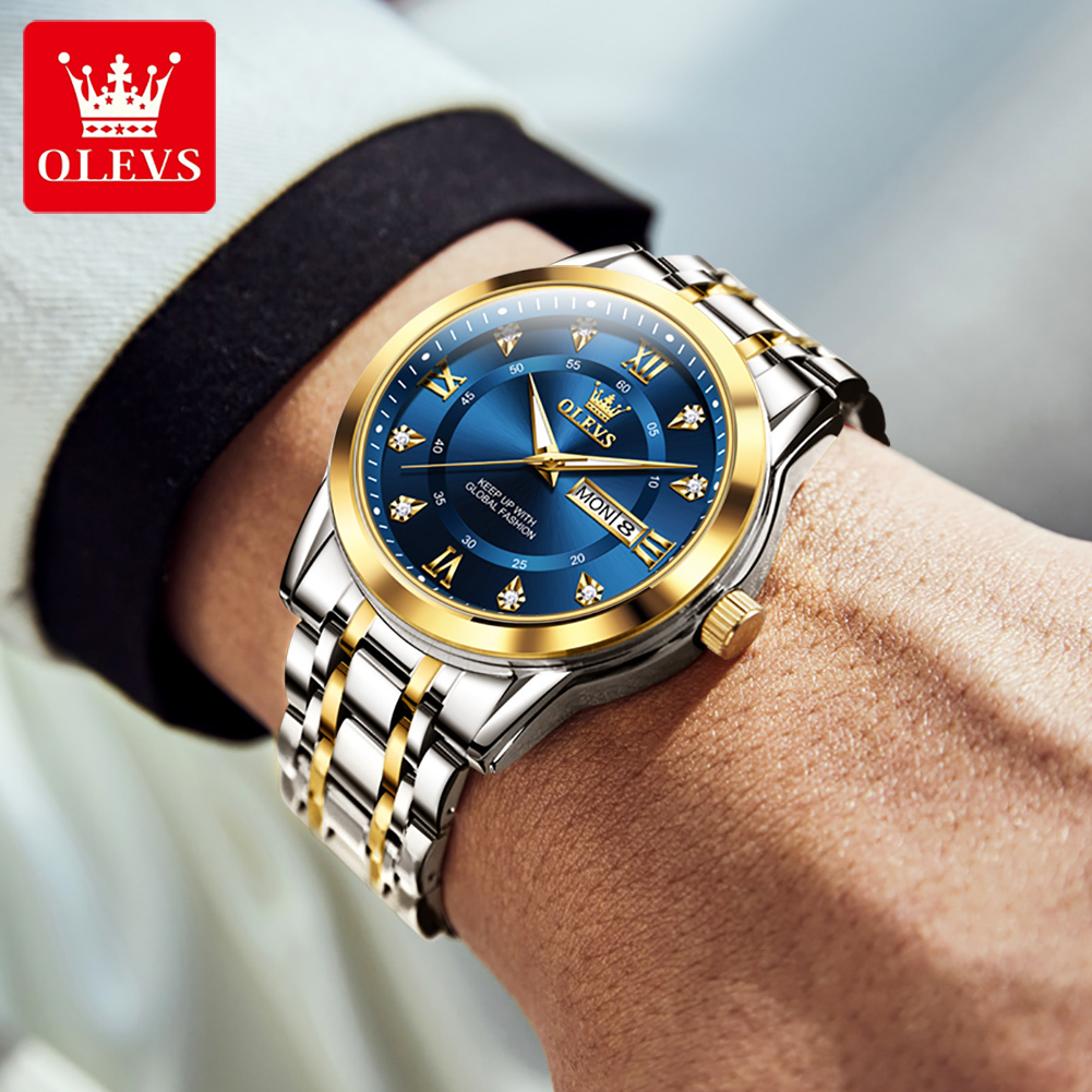 OLEVS Brand Fashion men's watc - Fashion Mens Watches 评论和价格