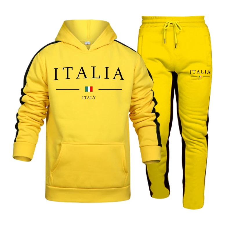 Men's Tracksuit 2 Pcs Sets Fas - Men'S Fashion Outfits 评论和价格