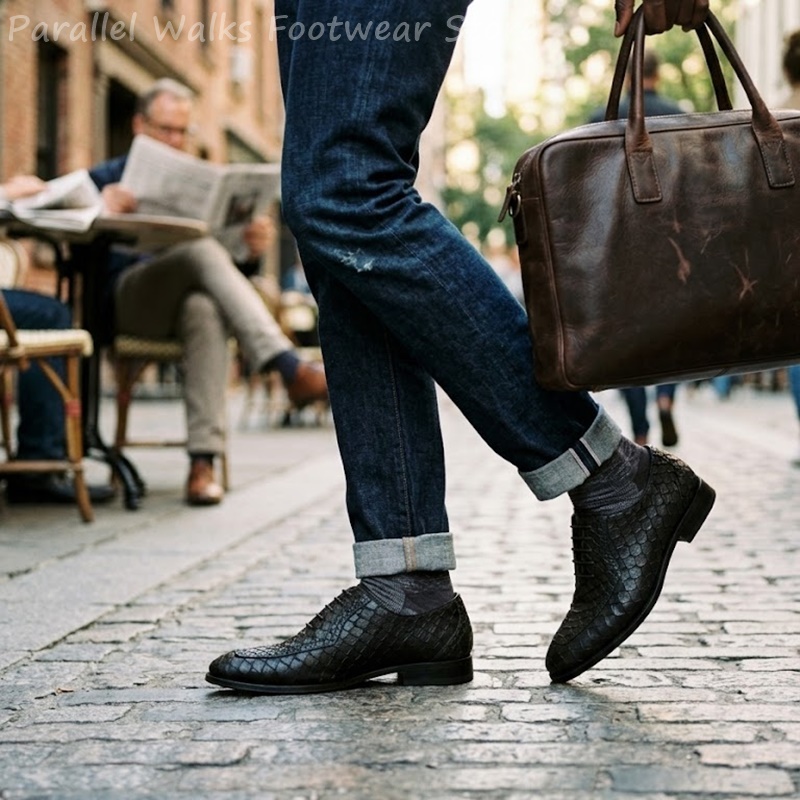 Sartorial Men Oxfords Fish Sca - Oxford Shoes Brogue 评论和价格