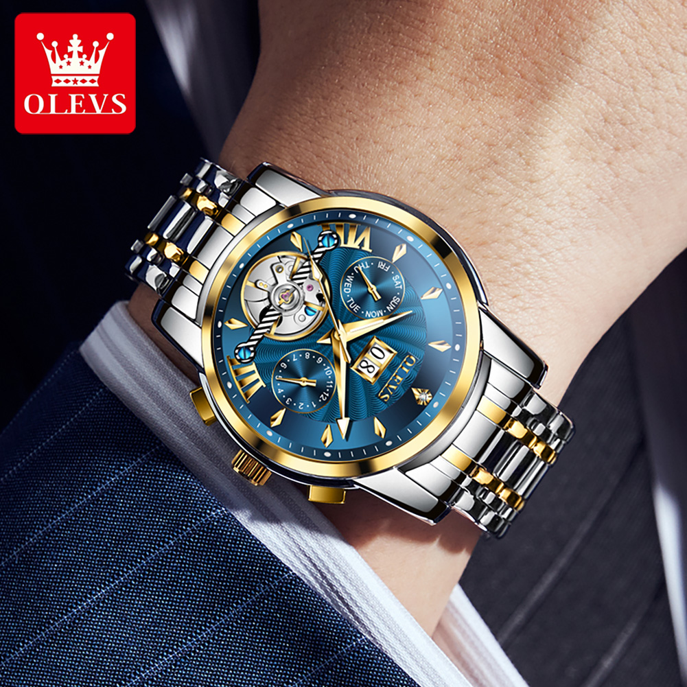 OLEVS Men Watches Luxury Fashi - Mens Fashion Week 评论和价格