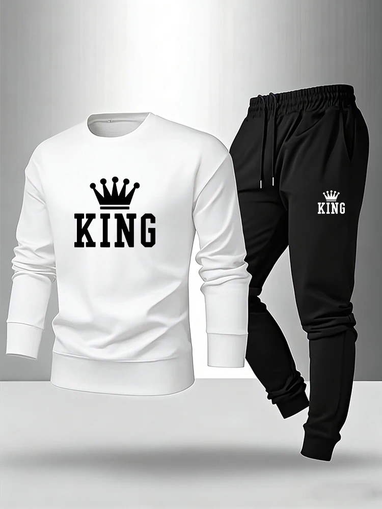 King Pringt Men Longsleeve T-s - Men Fashion King 评论和价格
