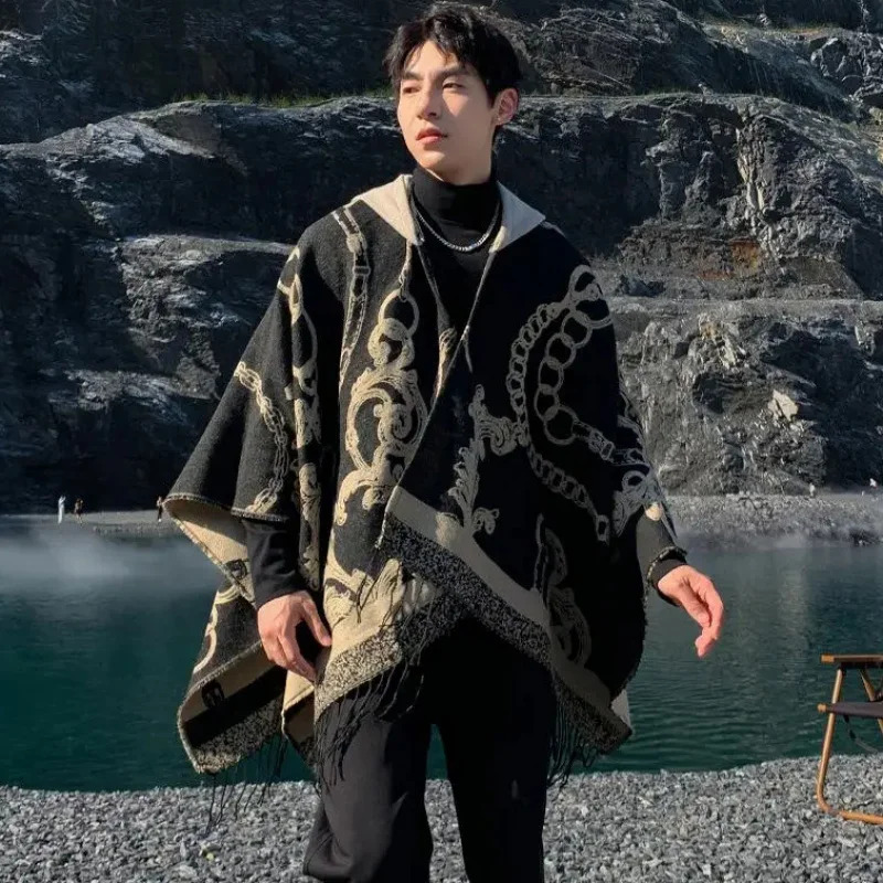 2026 Women Coat Cape Coat Men  - Mens Fashion Poncho 评论和价格