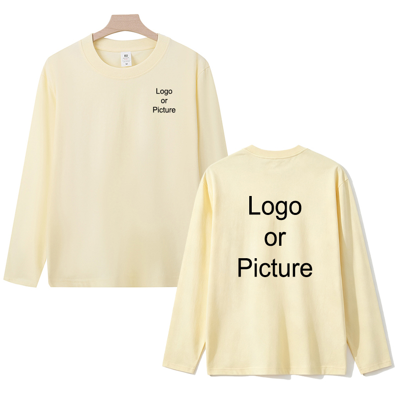 Customized Cotton Long Sleeve  - Men'S Fashion 2025 评论和价格
