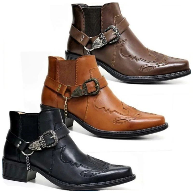 Fashion 2026 Men's Vintage Cow - Men'S Fashion Old Money 评论和价格