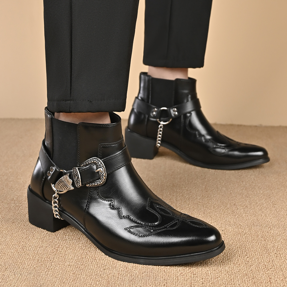 Fashion 2026 Men's Vintage Cow - Men'S Fashion Old Money 评论和价格
