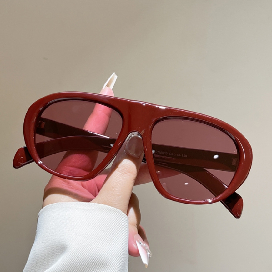 New Oversized Pilot Sunglasses - Men'S Fashion Old Money 评论和价格