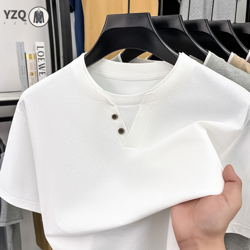 Mens Short Sleeve T Shirt Henl - Men'S Fashion 2025 评论和价格