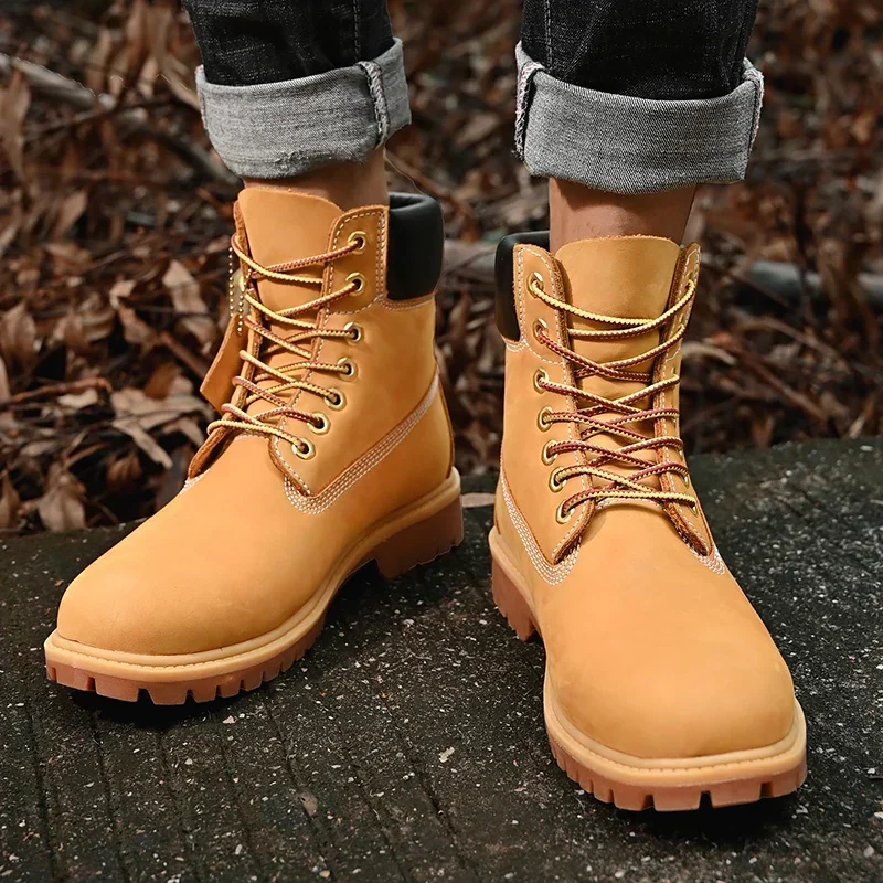 Boots Men High Top Boots High  - Men'S Fashion News 评论和价格
