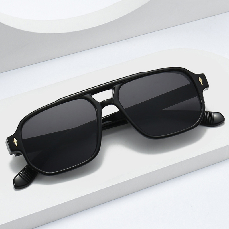 Vintage Double Bridges Men Squ - Men'S Fashion Old Money 评论和价格