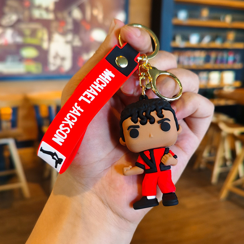 2026 Michael Jackson Keychain, - Men Fashion King 评论和价格