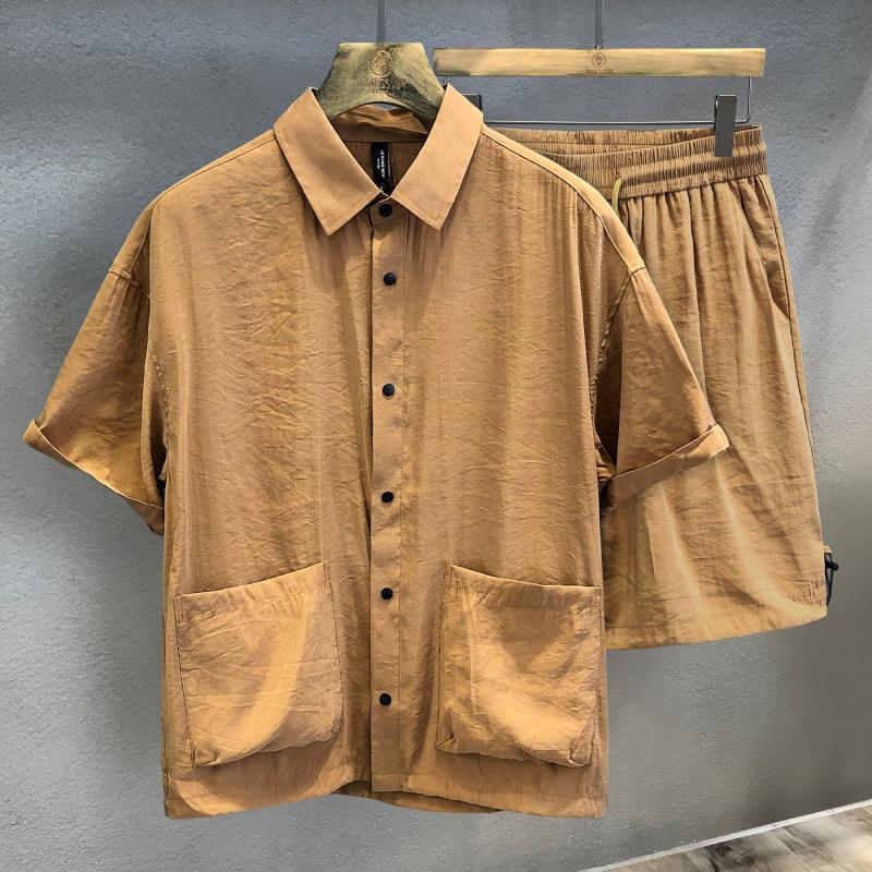 Ice Silk Cooling Fabric Men's  - Men'S Fashion Outfits 评论和价格