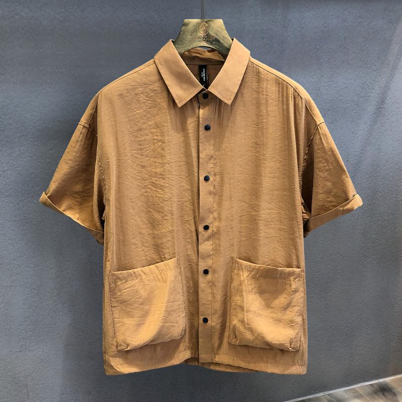 Ice Silk Cooling Fabric Men's  - Men'S Fashion Outfits 评论和价格
