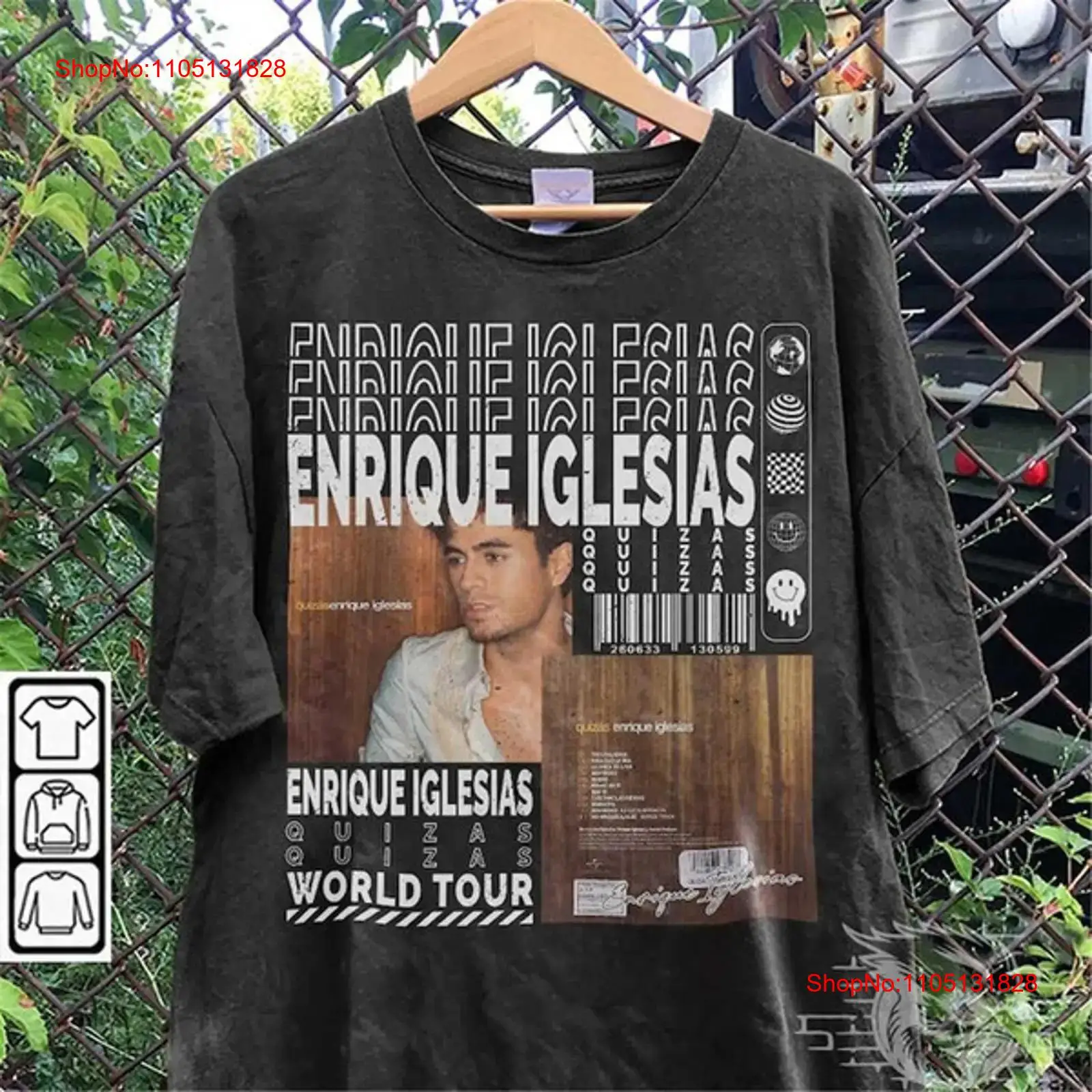 Enrique Iglesias Music T Shirt - Men'S Fashion Quiz 评论和价格