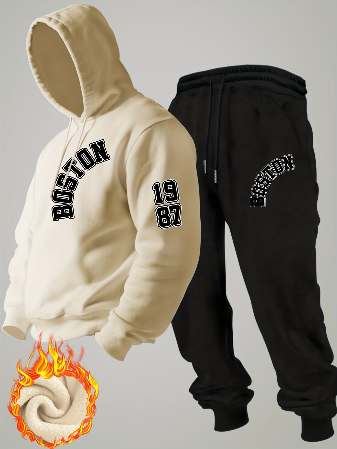 2026 new Men Winter Fleece Hoo - Men'S Fashion Outfits 评论和价格