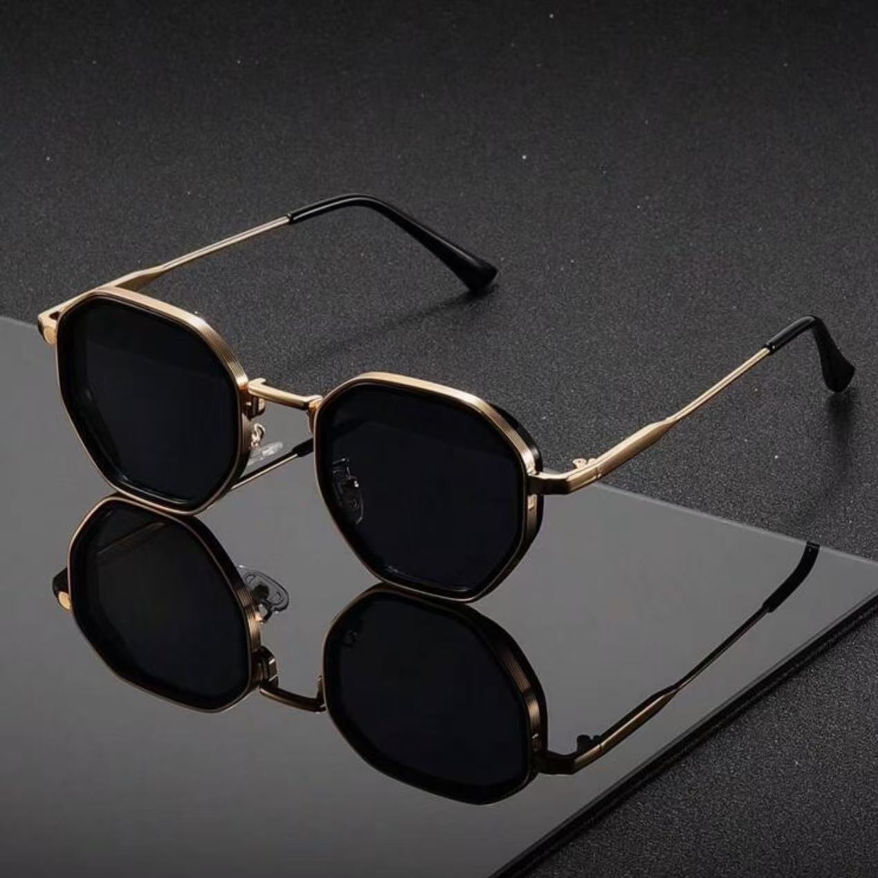 1 Pair Unisex Round Metal Fash - Men'S Fashion Old Money 评论和价格