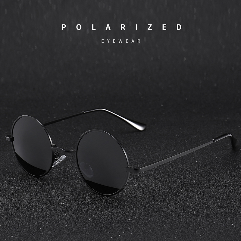 Retro Vintage Round Sunglasses - Men'S Fashion Old Money 评论和价格